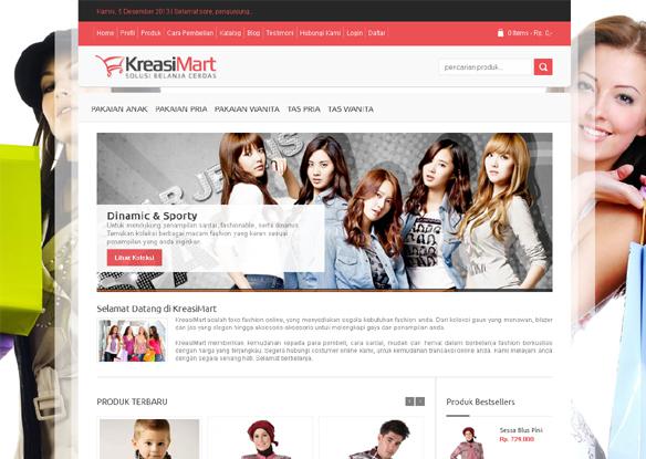 KreasiMart (Responsive)