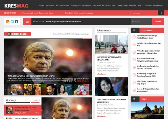 KreasiMagazine (Responsive)